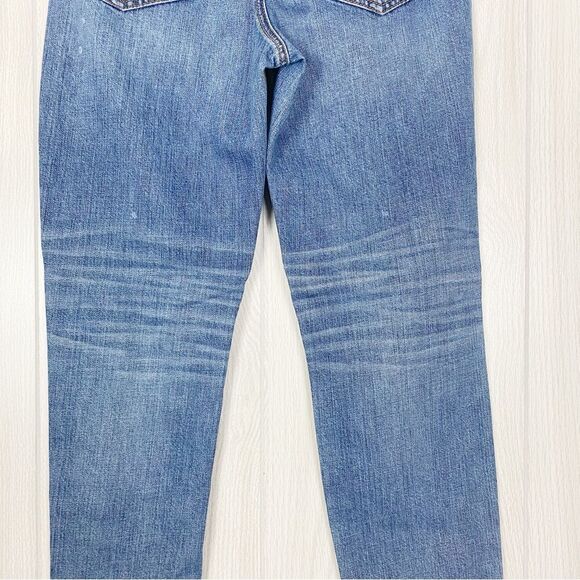 American Eagle | Hi Rise Tomgirl Distressed Jeans Size 4 - Picture 9 of 11